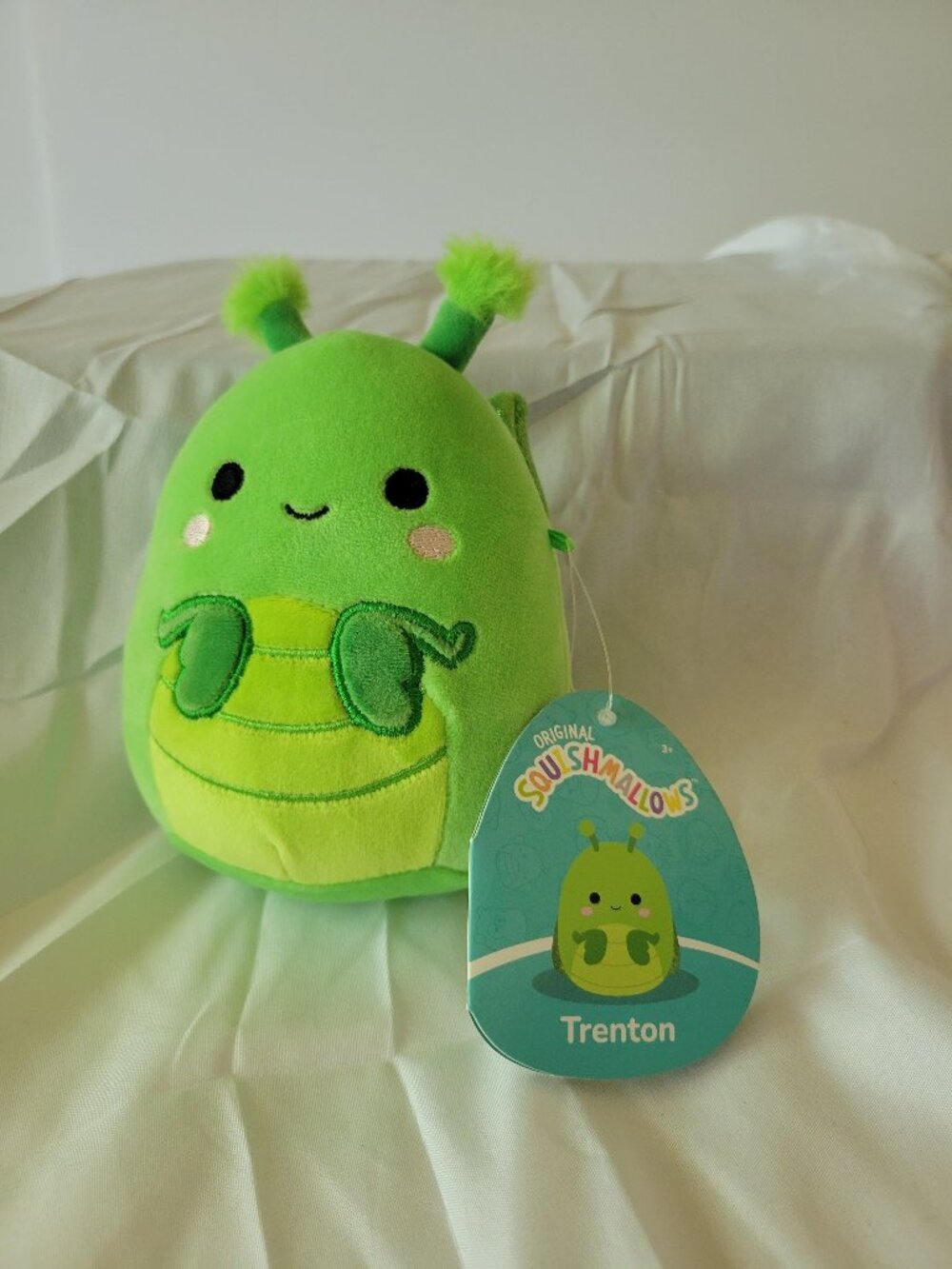 Trenton Green Praying Mantis Wildlife Squad 5" Squishmellow Plush NWT